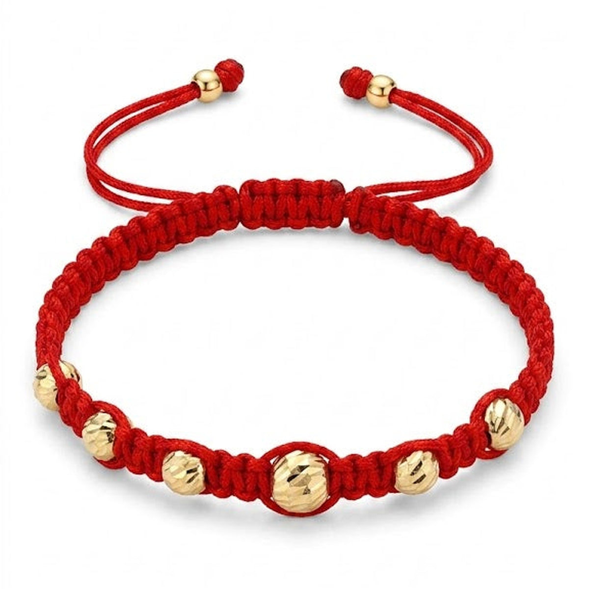 Pulsera 6 balines 18k