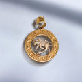 Zodiac Taurus Sign Symbol Pendant